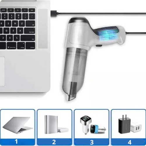 Langaton kannettava autovaimennin – Tehokas, kevyt & ladattava USB