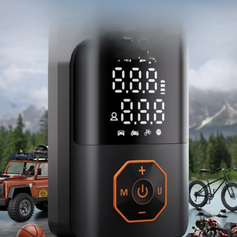 Mini auto kompresor nabíjecí – výkon 18000mAh