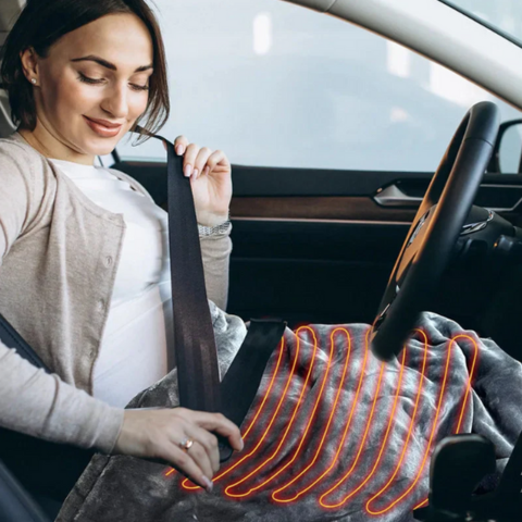 Copertura Riscaldante Per Auto – Timer Integrato E 9 Livelli Di Calore