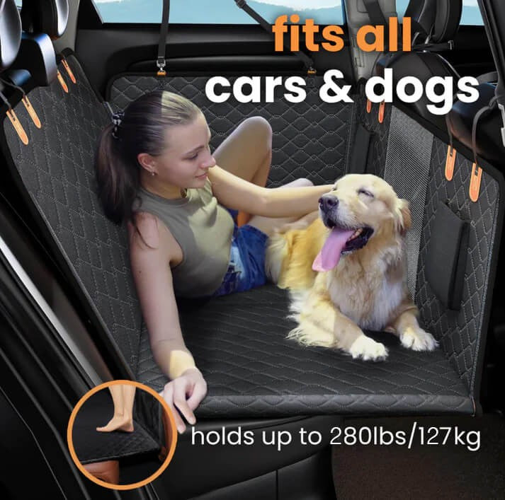 Zitplaatshoes Auto Voor Hond – Waterdicht & Antislip Met Veiligheidsharnas