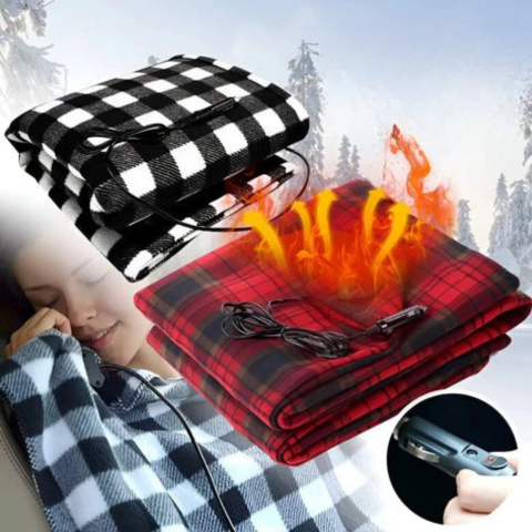 Zimná auto deka 12V — Pohodlie a teplo v zime