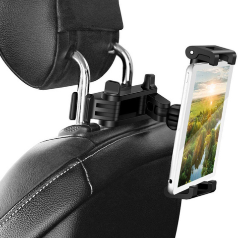 Soporte Para Silla De Auto Para Teléfono Y Tableta — Ideal Para Viajes Y Entretenimiento