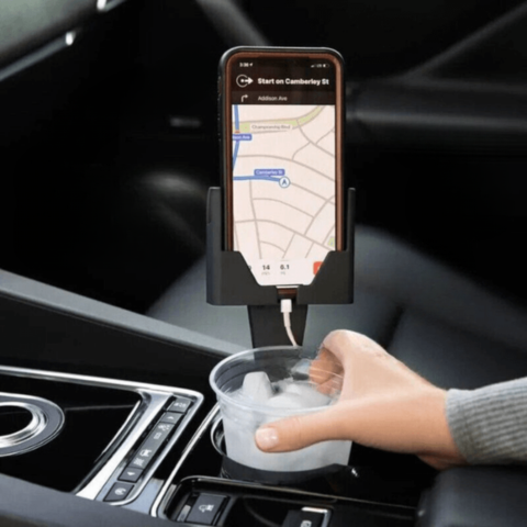 Πολυλειτουργική Στήριξη Τηλεφώνου 2 Σε 1 — Συμβατή με Όλα τα Smartphones