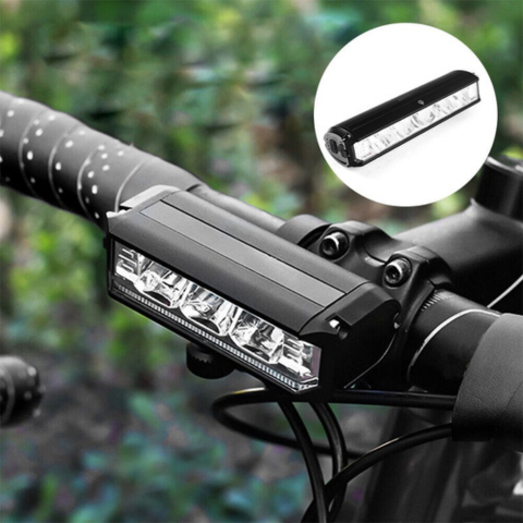 Cykelstyr lampe – Genopladelig og vandtæt