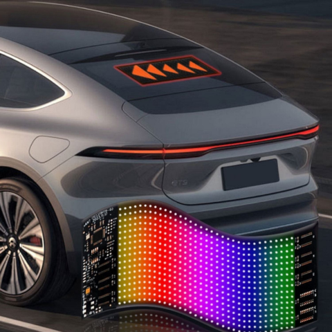 LED displej automobilu – Zobrazte, co chcete na cestě!