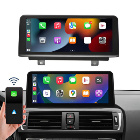 BMW multimediainställning — CarPlay-skärm 10,25″ NBT