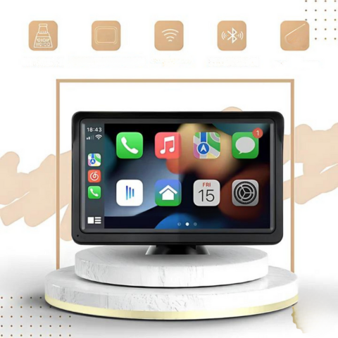 Σύστημα πολυμέσων αυτοκινήτου - Οθόνη HD & ασύρματο CarPlay