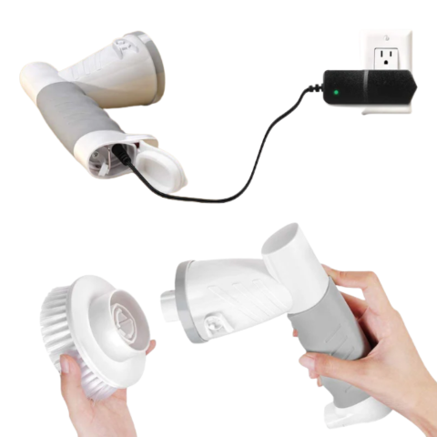 充電式多機能電動クリーニングブラシ