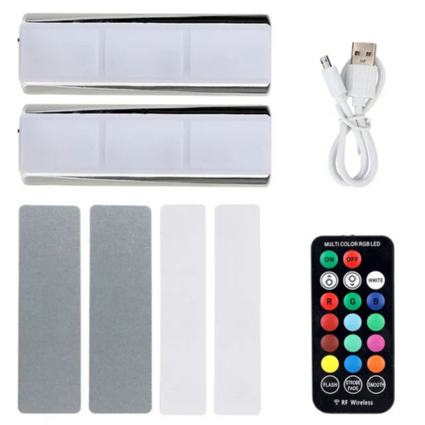 Multicolorové nabíjecí auto osvětlení – Snadná instalace