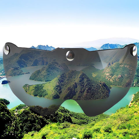 Sportcykelhjälm – Integrerad visir och exakt justering