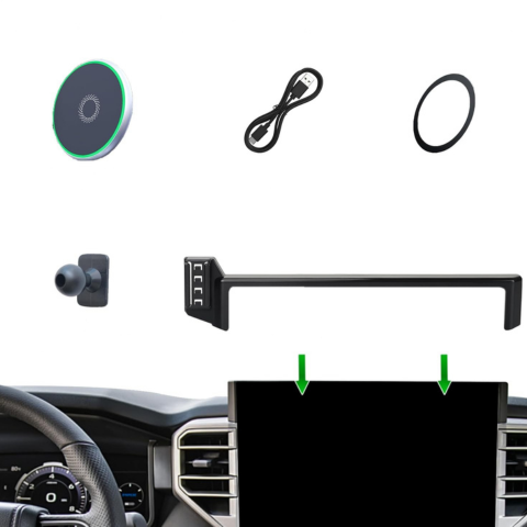 Caricatore per auto senza fili — per Toyota Tundra e Sequoia