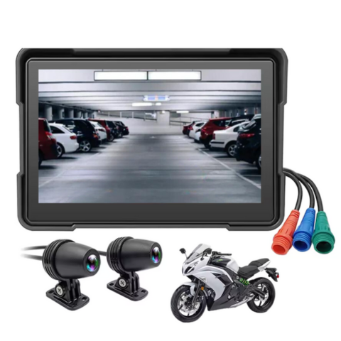 Multimedia System För Motorcykel – Navigation Och Total Anslutning