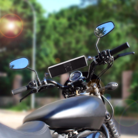 Reproduktory do motocyklu — Vodotěsný Bluetooth audio systém