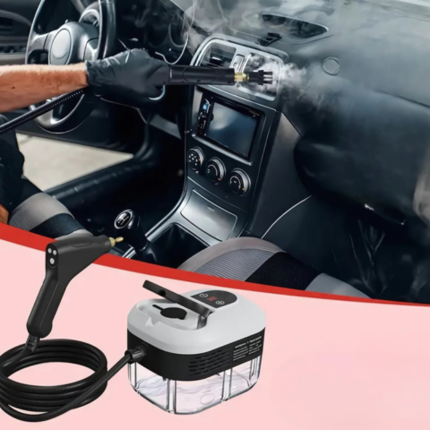 מנקה קיטור בלחץ גבוה 2500W — עוצמתי ואקולוגי