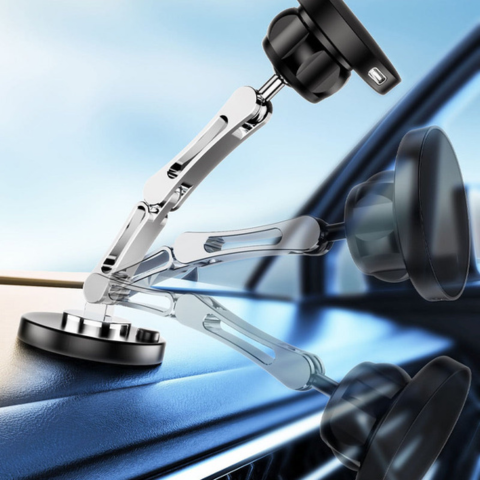 Support Téléphone Pour Voiture – Fixation Puissante Et Réglable