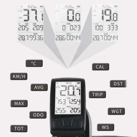 Többfunkciós Kerékpáros Számláló – Könnyű Telepítés