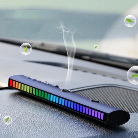 Diffusore di Aromi Auto – Illuminazione LED e Freschezza a Bordo