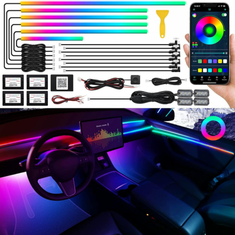 Car Interior LED Lighting Kit — Create the Ideal Atmosphere