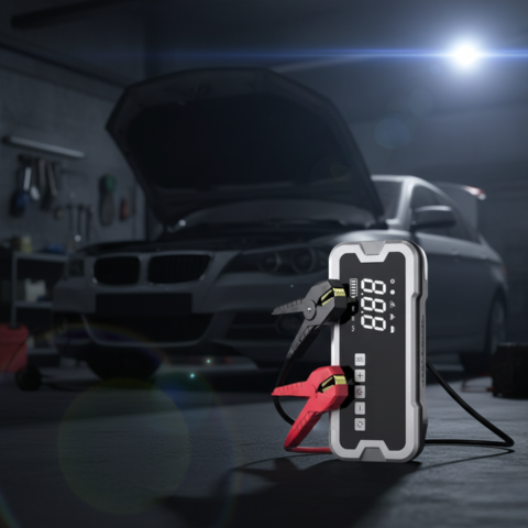 Démarreur Auto Portable — Multifonction Avec Compresseur