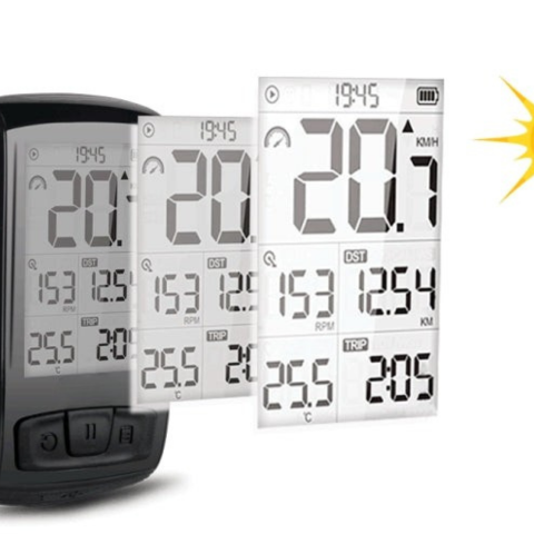 マルチファンクションサイクリングメーター – 簡単インストール