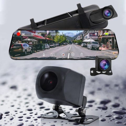 ダブルカメラ付きコネクテッドミラー - より安全な運転