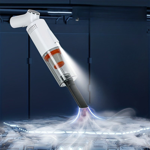 Bezdrátový automobilový vysavač — Digitální displej a sledování v reálném čase