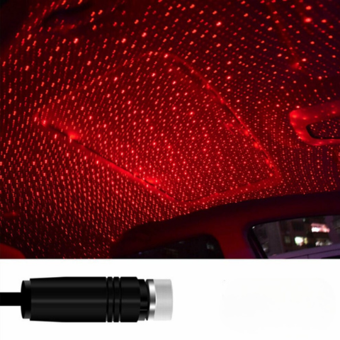 LED világítás Csillagos Autó Tető — Varászlatos Éjszakai Hangulat