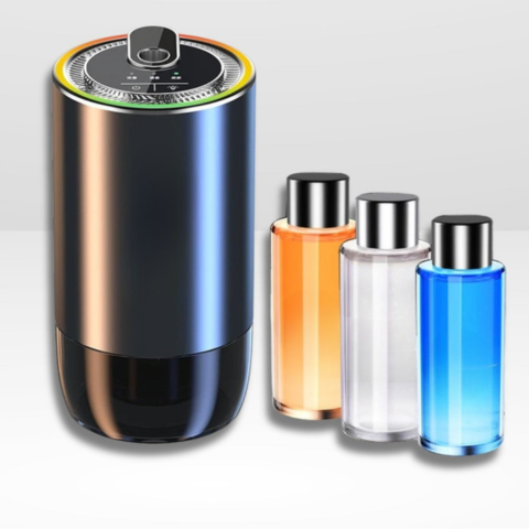 Olejowy dyfuzor zapachowy z funkcją ładowania — Relaks i kojące światło LED