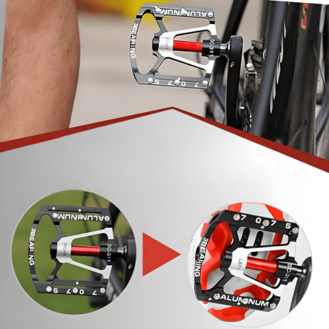 Ultra lehké protiskluzové pedály na kolo — odolné pro všechny silnice