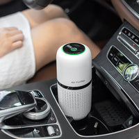 Draagbare Luchtreiniger voor Auto – Stille Ionisator & Oplaadbaar via USB