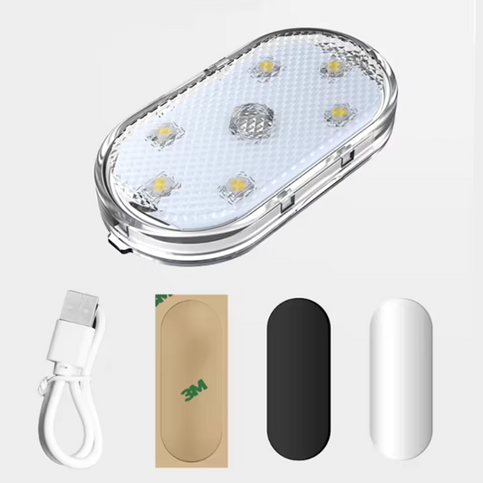 תאורת LED חכמה לרכב – מגע וללא חוטים