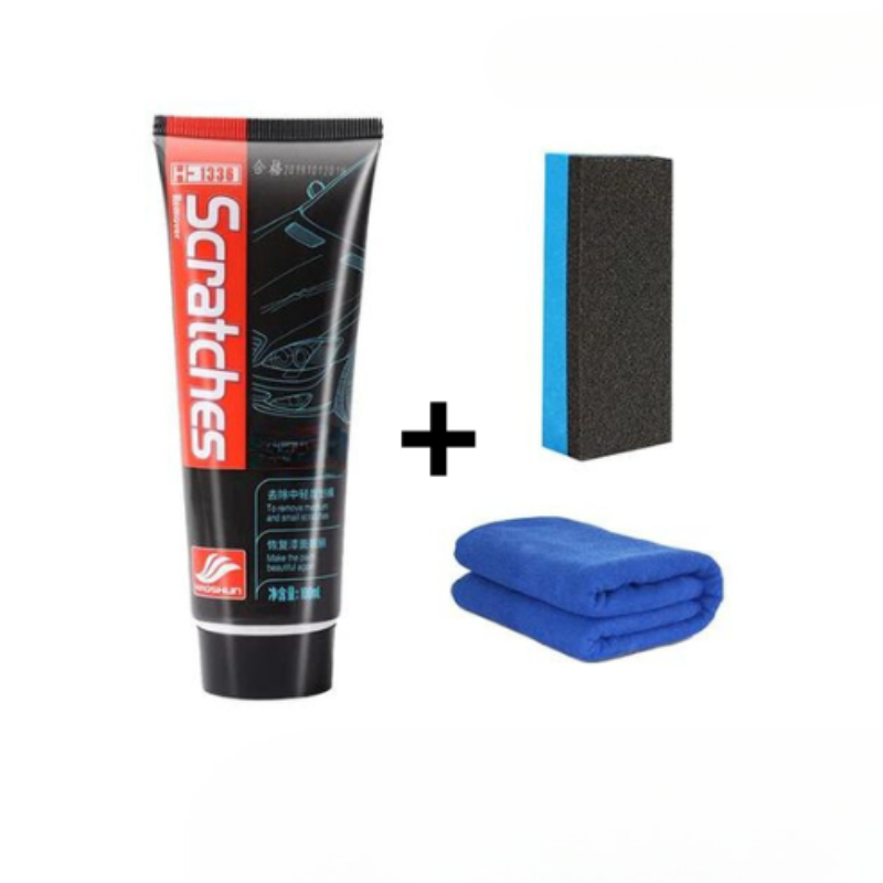 Kit Radiergummi Auto – Renovierungscreme für Farbe + Applikator-Pad