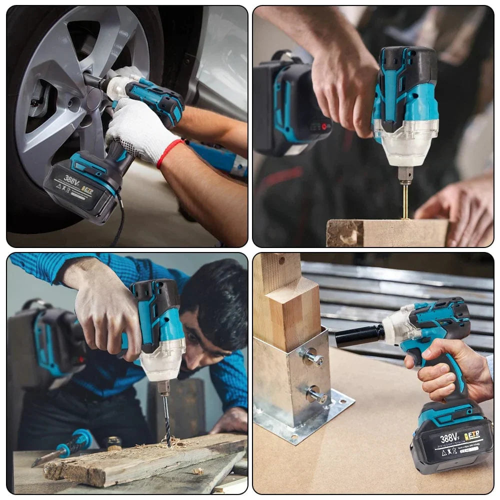 Aparat de găurit și înșurubat cu impact fără fir – Perfect pentru atelier și garaj