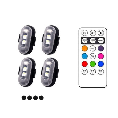 LED Anti-Kollisionslicht – Radfahren und Motorradfahren