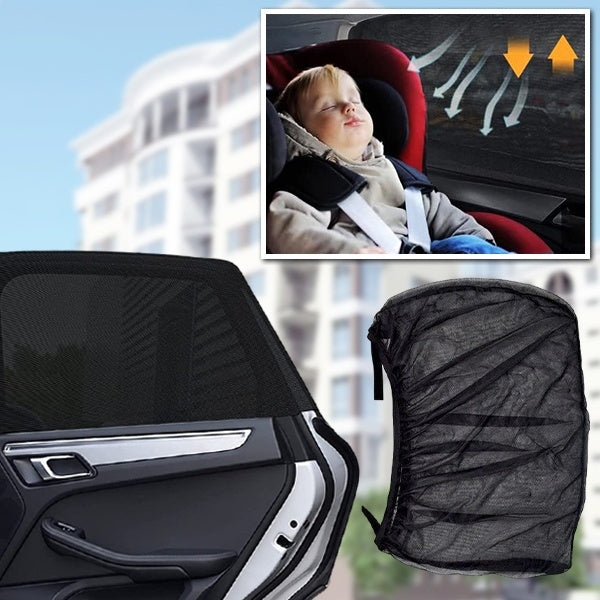 Universal Extendable Sunshade for Car Side Windows 