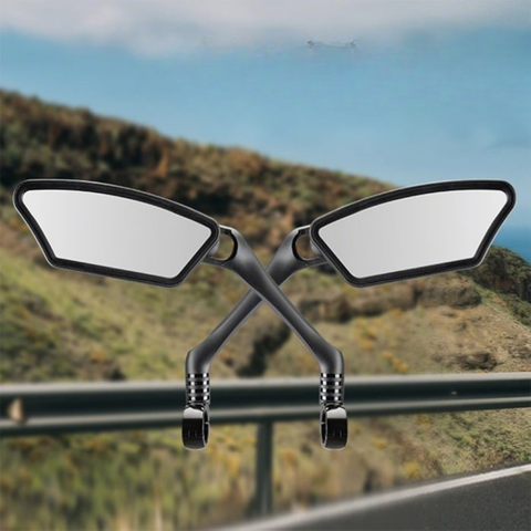 Oglindă Moto și Bicicletă Rotativă 360° — Protecție și Vizibilitate Optimă 