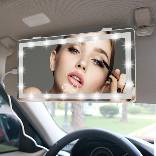 Make-up Spiegel für das Auto — Komfort und Eleganz auf Reisen 