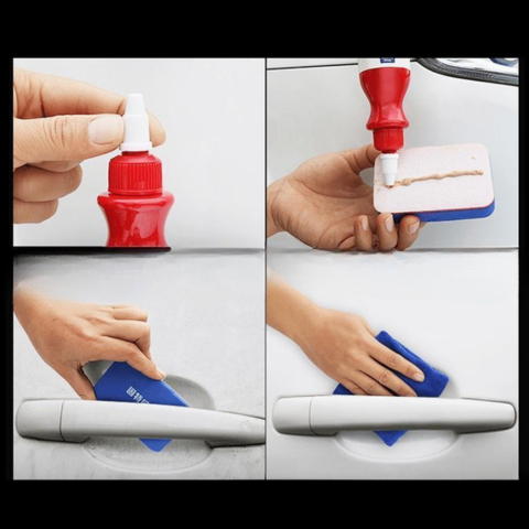 Ștergător de zgârieturi pentru mașină – Kit complet de reparație rapidă 