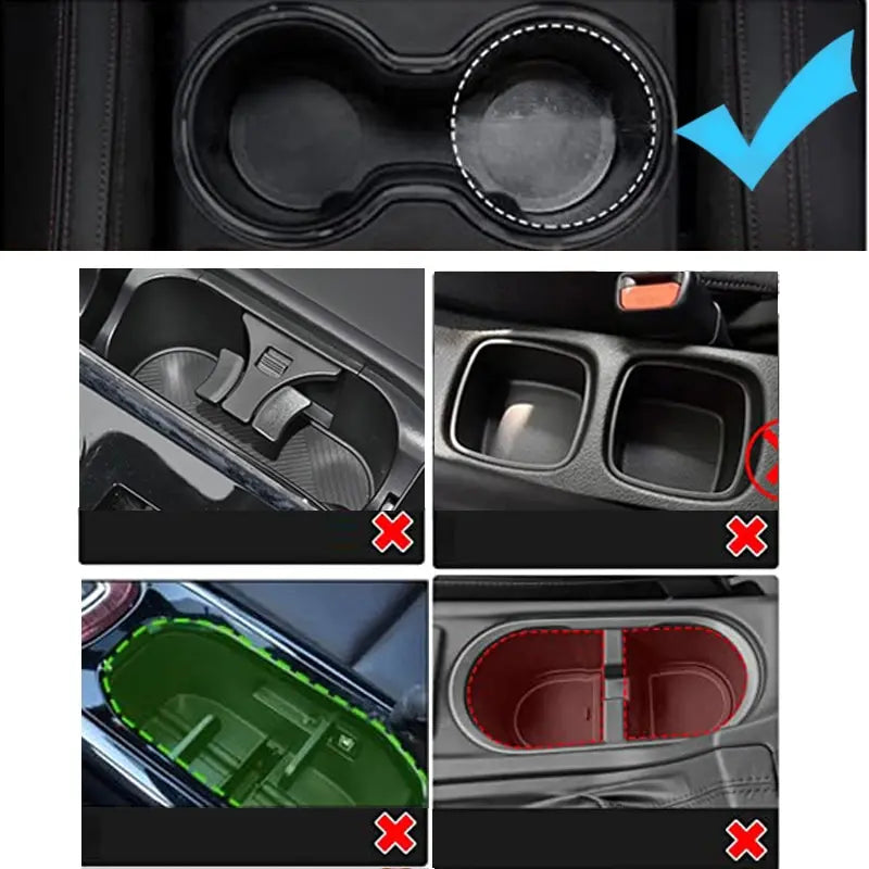 Car Cup Holder With Multifunction Tray — Easy To Install And Universal 