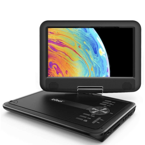 Φορητός DVD Player με Θύρα SD και USB — Καθαρή και Χρήσιμη Οθόνη 