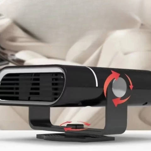 Ventilador Multifuncional Para Coche – 4 En 1 Práctico Y Compacto 