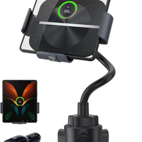 Υποστήριξη Τηλεφώνου Αυτοκινήτου – Στήριξη και Ασύρματη Φόρτιση Ενσωματωμένη 