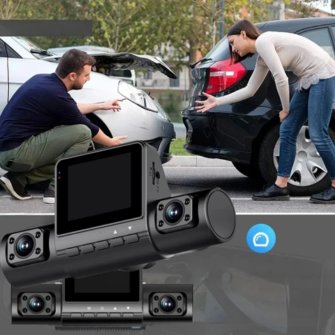 Bil sikkerhetskamera med flere visninger – Total HD-beskyttelse 