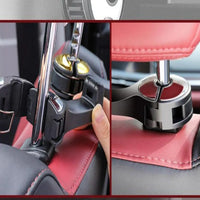 電話サポートとヘッドレスト用バッグ – 便利な2-in-1 