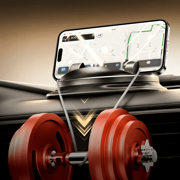 Ondersteuning Smartphone Auto – Schokbestendig, Draaiend En Betrouwbaar 