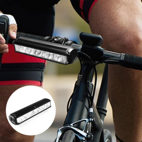 Lámpara para manillar de bicicleta – recargable y a prueba de agua 