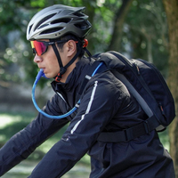 自転車用リュックサック 水筒ポケット付き - 軽量で快適 