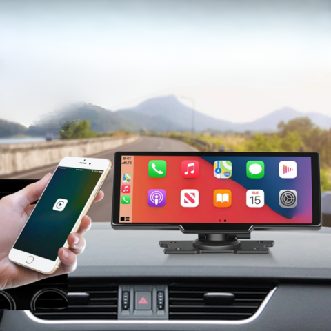 Multimedia-näyttö Auto — Langaton Yhteys ja Älykäs Navigointi 