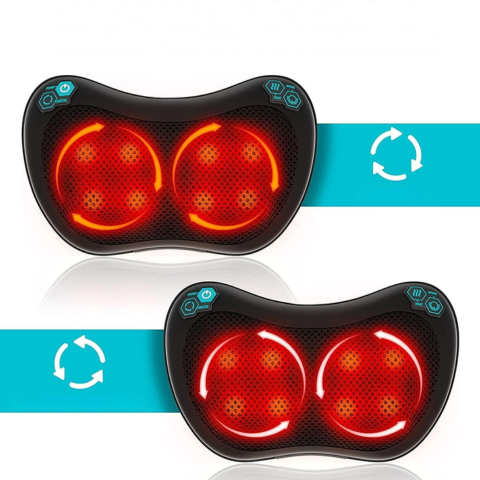 Poduszka do masażu z podgrzewaniem — Całkowity relaks, gdziekolwiek jesteś 