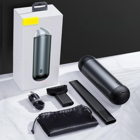 ポータブル充電式掃除機 — 迅速かつ効果的な掃除 